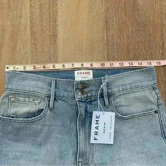 Frame Heritage Denim Slender Straight Jeans Size 30 - Picture 9 of 14